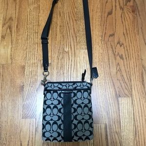 Black Coach Crossbody Bag